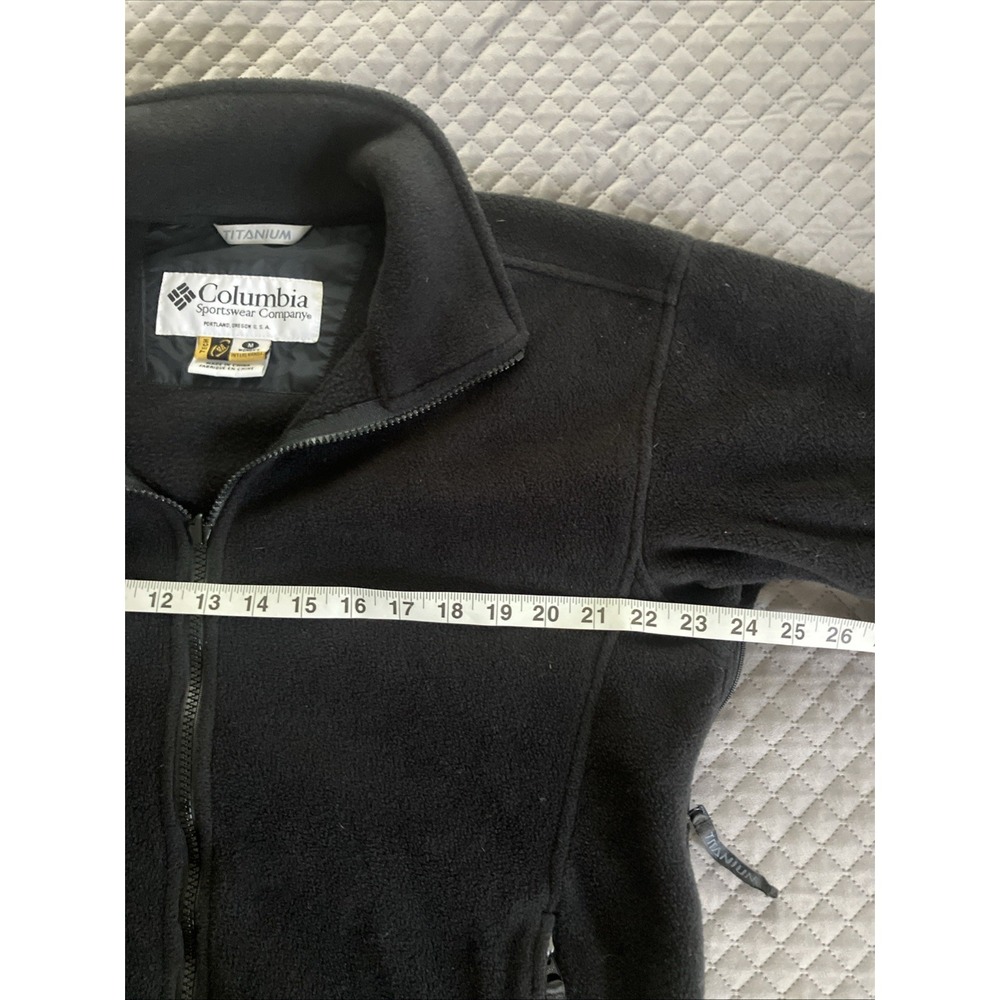 COLUMBIA TITANIUM TECH INTERCHANGE JACKET WOMEN'S MEDIUM FULL ZIP BLACK COAT - Picture 6 of 8